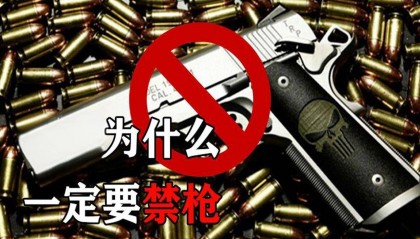 为什么要禁止枪支？