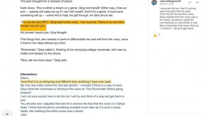 当我开始用非母语写作