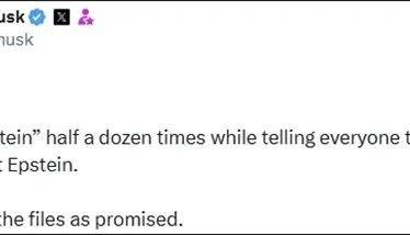 马斯克喊话特朗普：说真的，公布吧