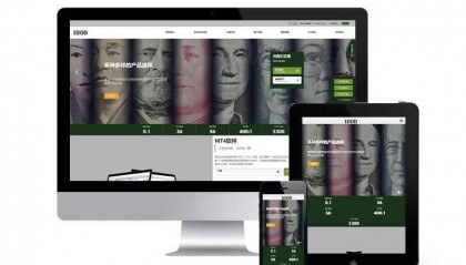 金融外汇网站主题pbootcms模板主题网站设计分享