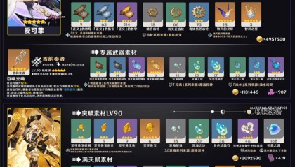 九游电竞游戏娱乐报道：原神V5.6角色武器耗材曝光！