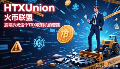 HTXUnion火币联盟：震哥扒光这个TRX收割机的套路