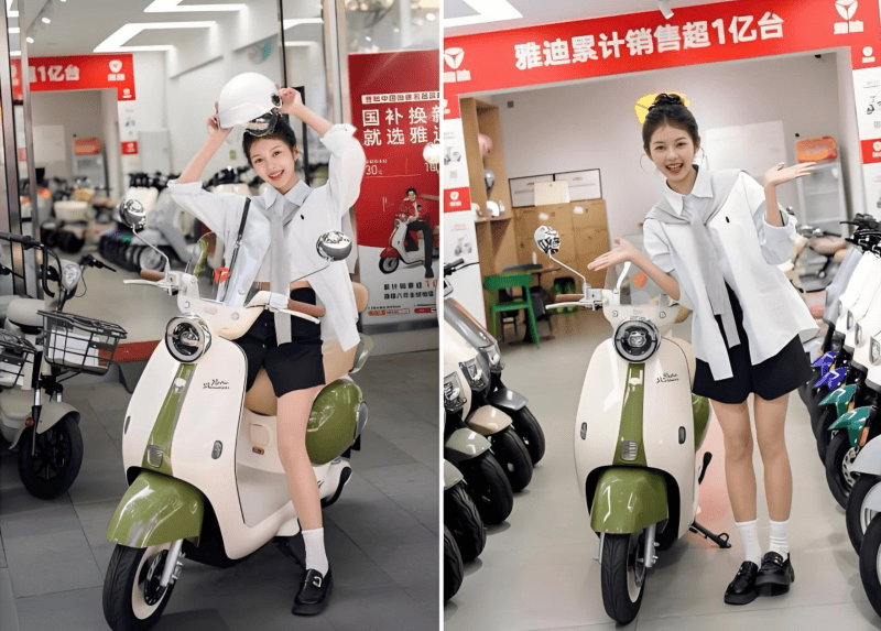 雅迪摩登全球热销，为女性出行定制“仪式感”