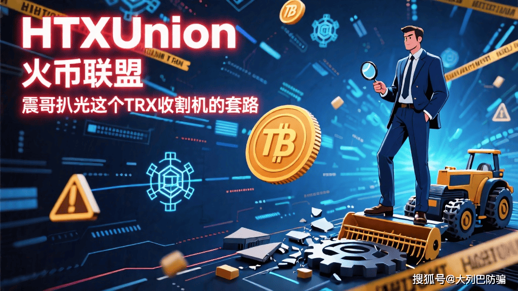 HTXUnion火币联盟：震哥扒光这个TRX收割机的套路